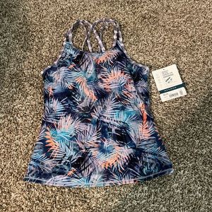 Athleta Girl XL (14) Tankini Swim Top